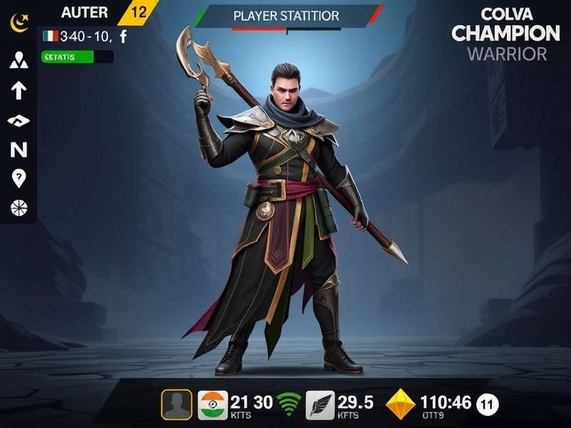 Colva Champion Warrior character customization